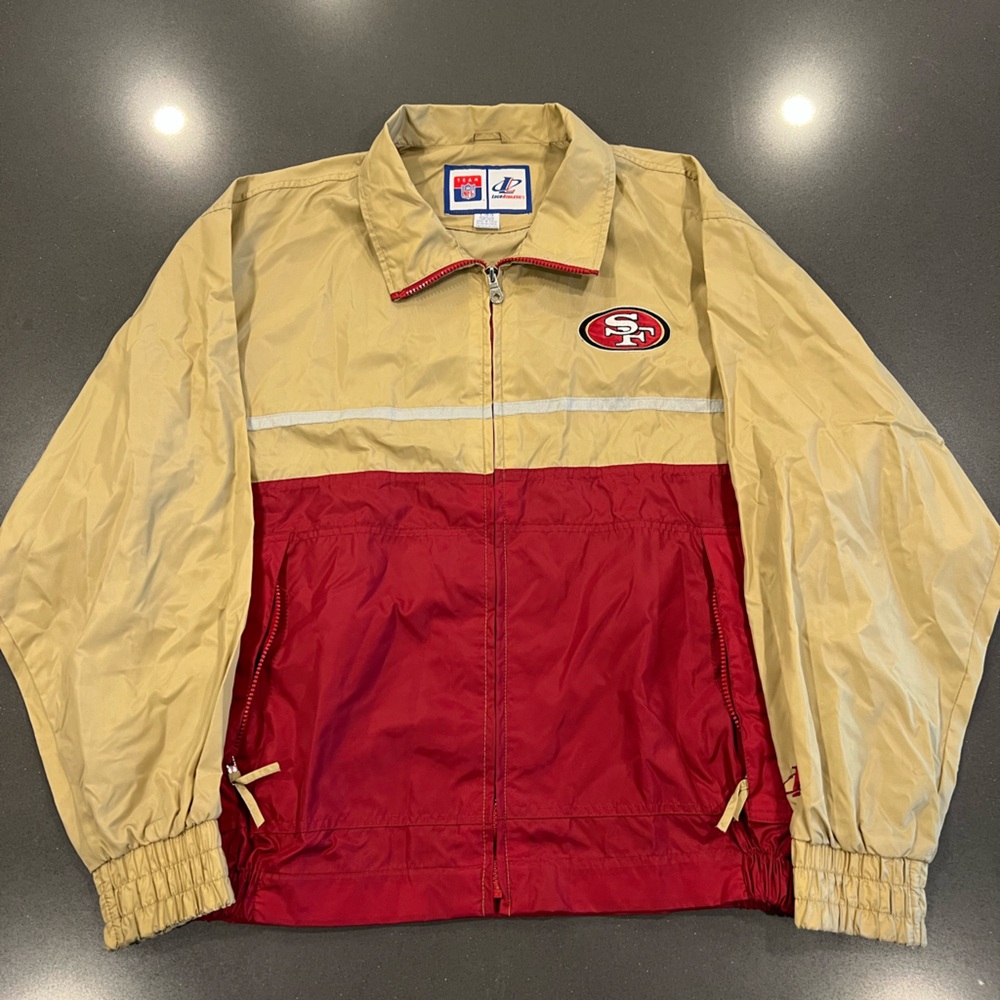 San Francisco 49ers Windbreaker by Logo Athletic